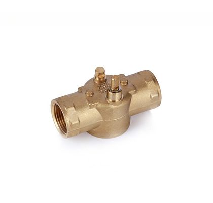 Messing DN20 2-weg gemotoriseerde zone klep voor waterkoeler FCU HVAC elektrische prestaties