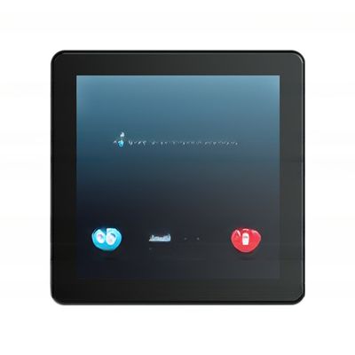 Contemporary Design Style 4.0 Inch Modbus Programmable Touch Screen Kleur LCD Grote ventilator spoel thermostaat