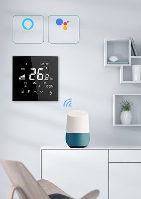16A RS485 Modbus Touch Screen WIFI Smart Thermostat voor elektrische vloerverwarming