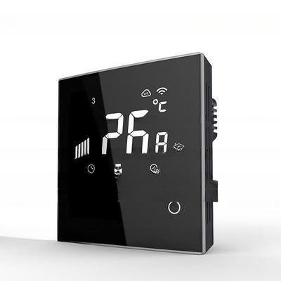 Wifi thermostaat voor huisautomatisering Intelligente leercommandokamer Vloerverwarming
