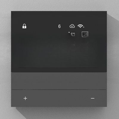 Aanraakscherm water vloerverwarming kamer thermostaat piano type knop maximale belasting 3A water