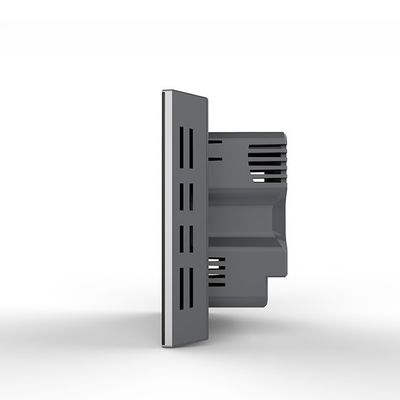 Zwart aanraakscherm Tuya APP Slimme thermostaat voor 24VAC/110VAC/220VAC ketelsysteem