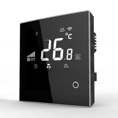 Wifi touchscreen thermostaat voor slimme kamerbesturing in thuis-officiële werkomgeving