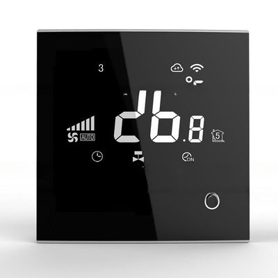 Wifi touchscreen thermostaat voor slimme kamerbesturing in thuis-officiële werkomgeving