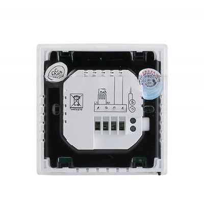 Vierkante pijp ventilator spoel eenheid met Modbus RS485 ventilator snelheidscontrole kamer thermostaat