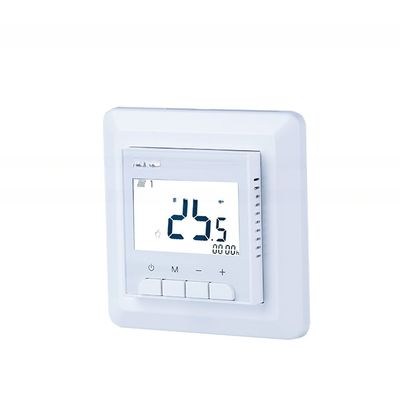Modbus communicatie vloerverwarming temperatuurcontroller met wekelijkse programmeerbaarheid
