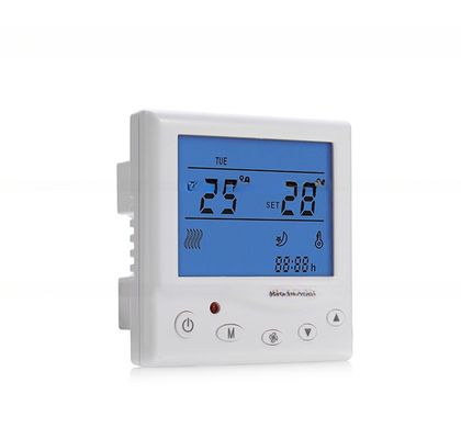 3A/16A Wekelijks programmeerbare kamertermostaat voor airconditioning en radiatoren