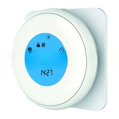 Ronde 0-10V modulerende ventilator-spoel thermostaat met Smart Touch Screen en Modbus RS485 RTU