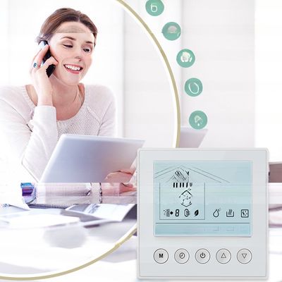 Wifi-temperatuursensorregelaar voor de ventilatie en temperatuurregeling van verse lucht