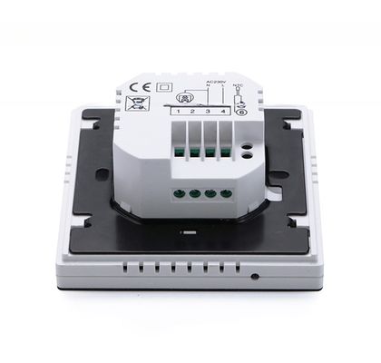 0.5C Display Accuracy Wit Programmable WiFi HVAC Room Thermostat voor vloerverwarming