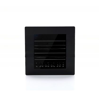 Witte lcd-kamertermostaat met digitale scherm 5 1 1 programmeerbaar KNX compatibel