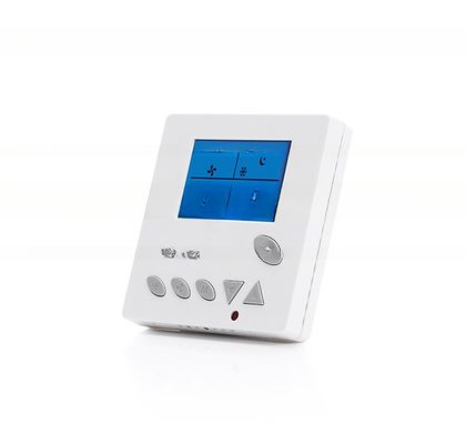 AC806 HVAC kamer thermostaat 0,5C weergave nauwkeurigheid maximale belasting 2A apparaten