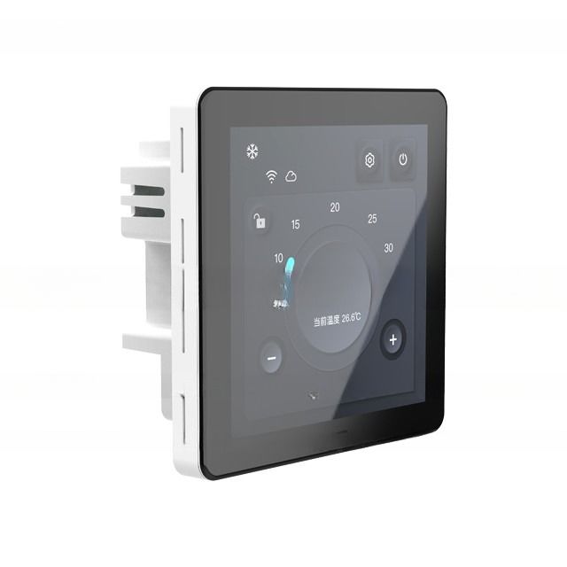 480*480 Resolutie 4,0 inch Tuya WIFI Touch Screen Kleur scherm Centrale airconditioning thermostaat