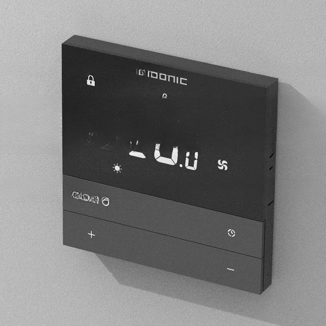 Aanraakscherm water vloerverwarming kamer thermostaat piano type knop maximale belasting 3A water