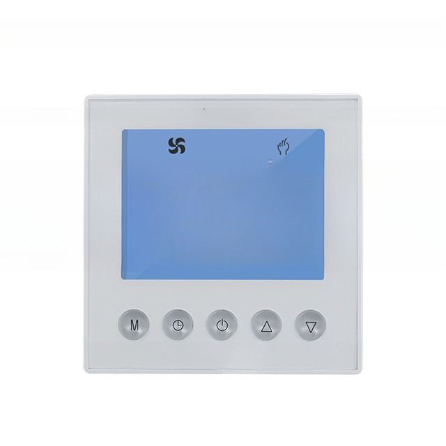Internet Room Modbus FCU thermostaatpaneel voor temperatuurregeling 5C-35C