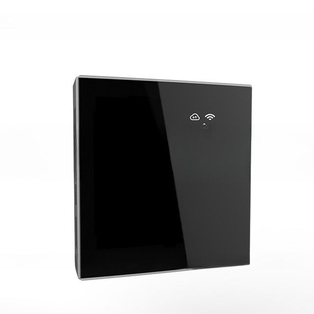 Grote digitale lcd-kamer thermostaat negatief achtergrondlicht en Rs 485 modbus voor cold hotel FCU