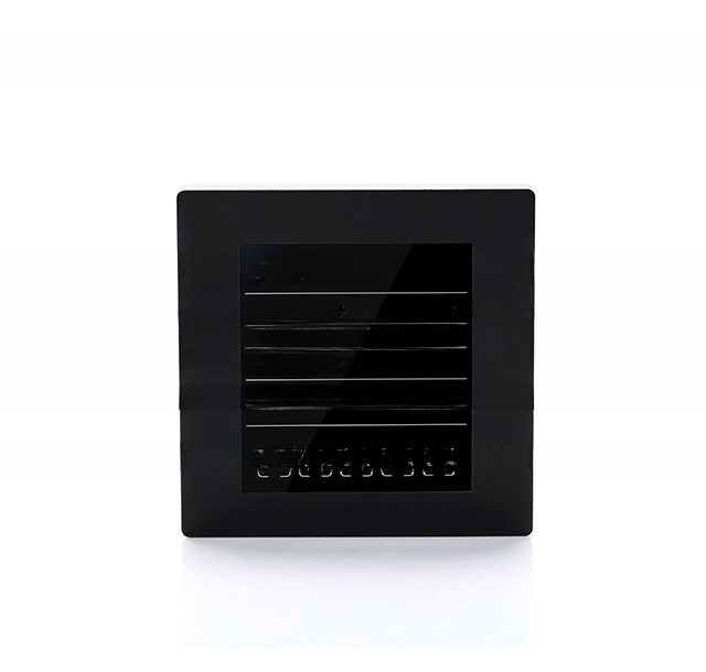 Witte lcd-kamertermostaat met digitale scherm 5 1 1 programmeerbaar KNX compatibel